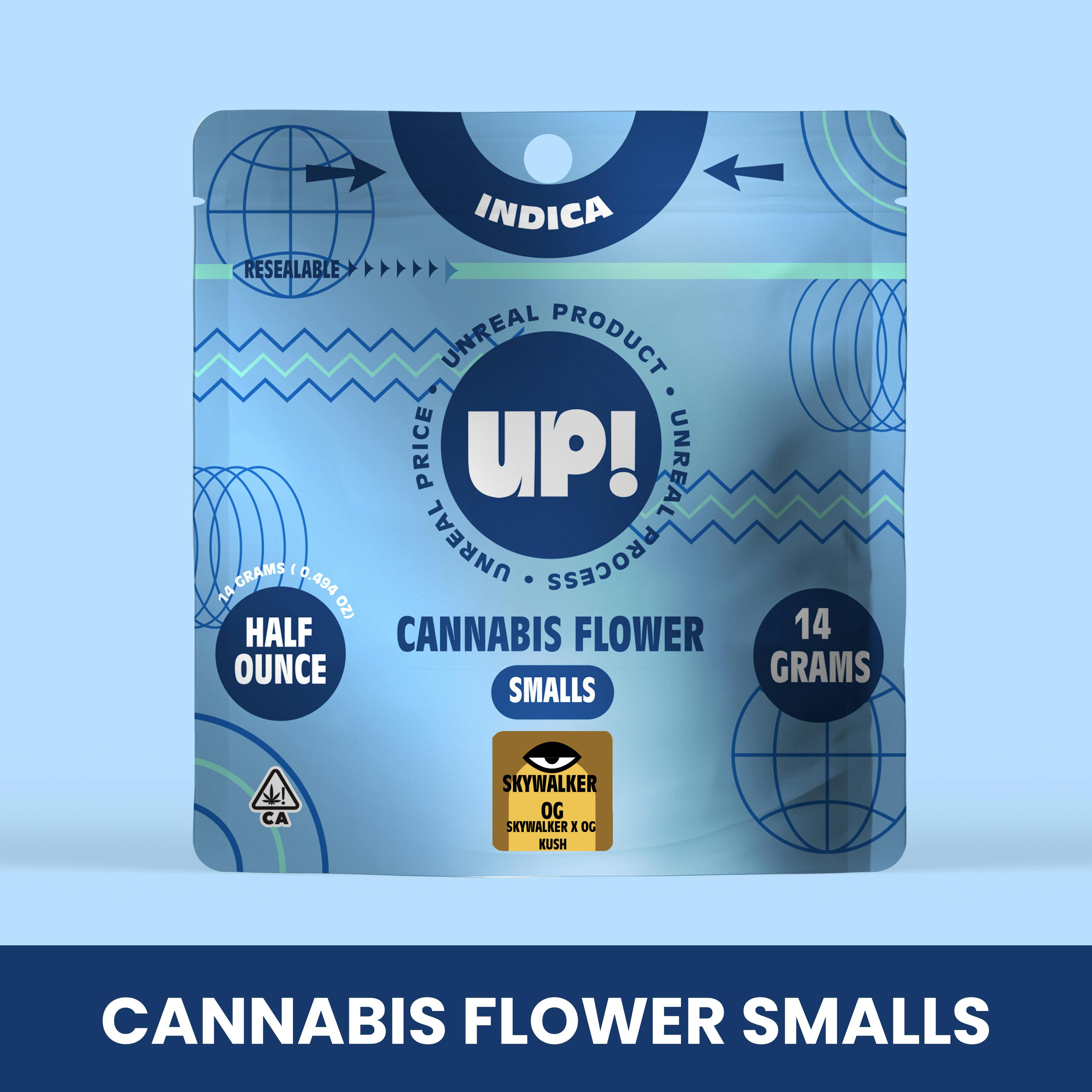 UP! - Sherbert (Indica) Cannabis Smalls