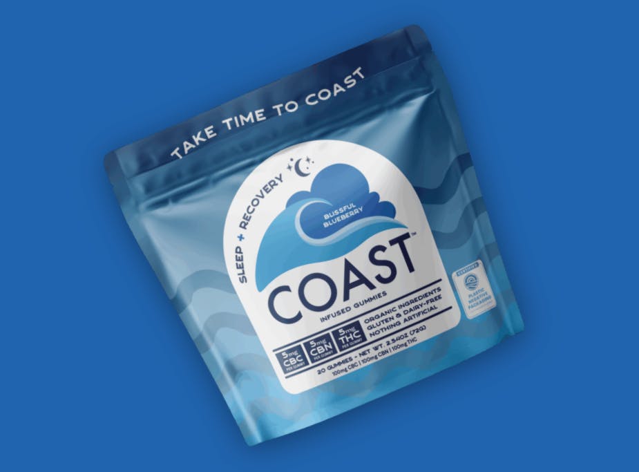 Blissful Blueberry 1:1:1 THC:CBC:CBN Gummies 5mg | 20 pack