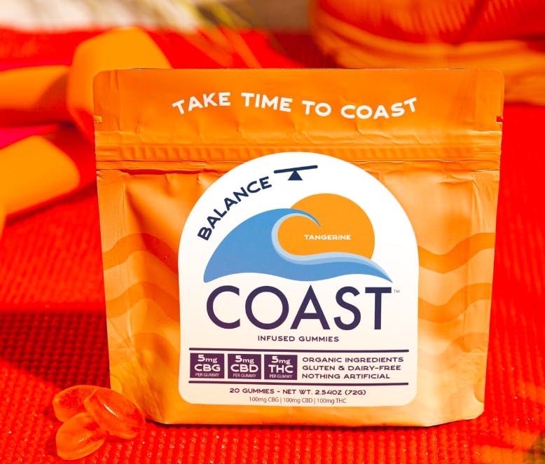 Tangerine "Balance" 1:1:1 THC:CBD:CBG Gummies 5mg | 20 pack