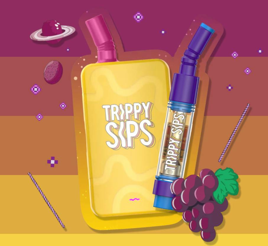Trippy Sips Kool Grape 1g Cartridge