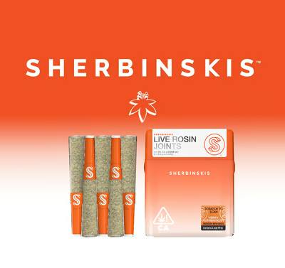 Sherbinski - Preroll - Rosin - Matcha - 5 Pack