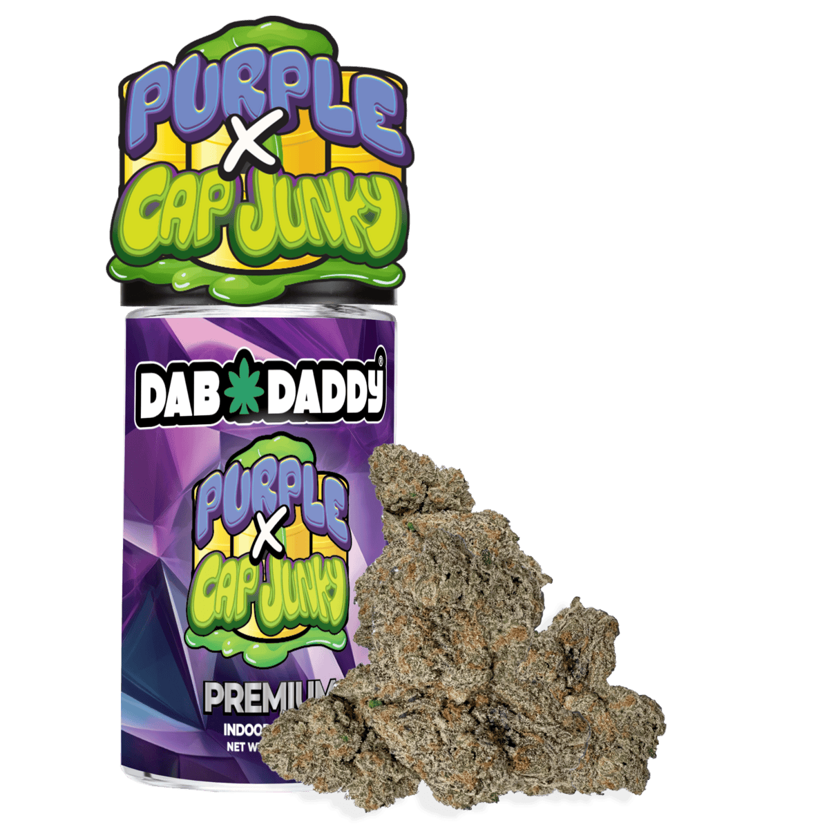 Dab Daddy - Flower - Purple Push Pop X Cap Junky - 14G