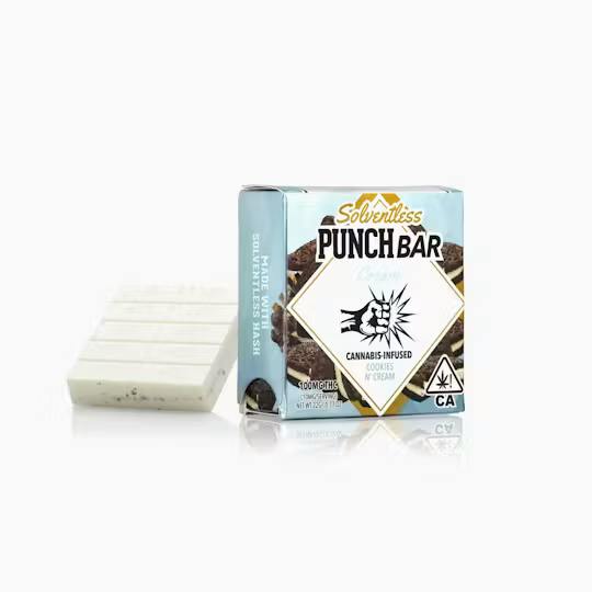 Punch - Edibles - Chocolate - Cookies N Cream - 100MG