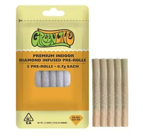 Greenline - Preroll - Infused - Tangerine Dream - 5PK