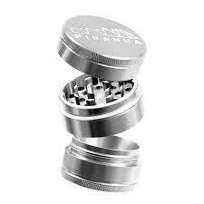 PIRANHA - 3 PC Grinder 2.2" (SILVER)