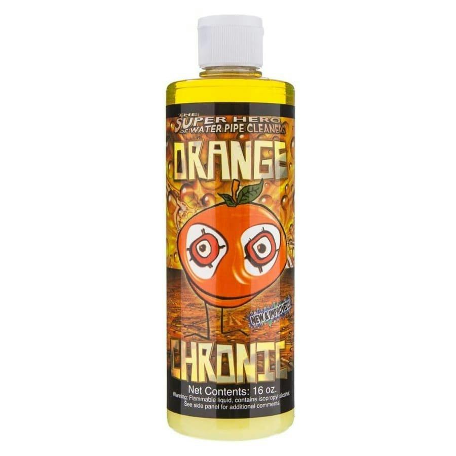 ORANGE CHRONIC BONG CLEANER (16oz)