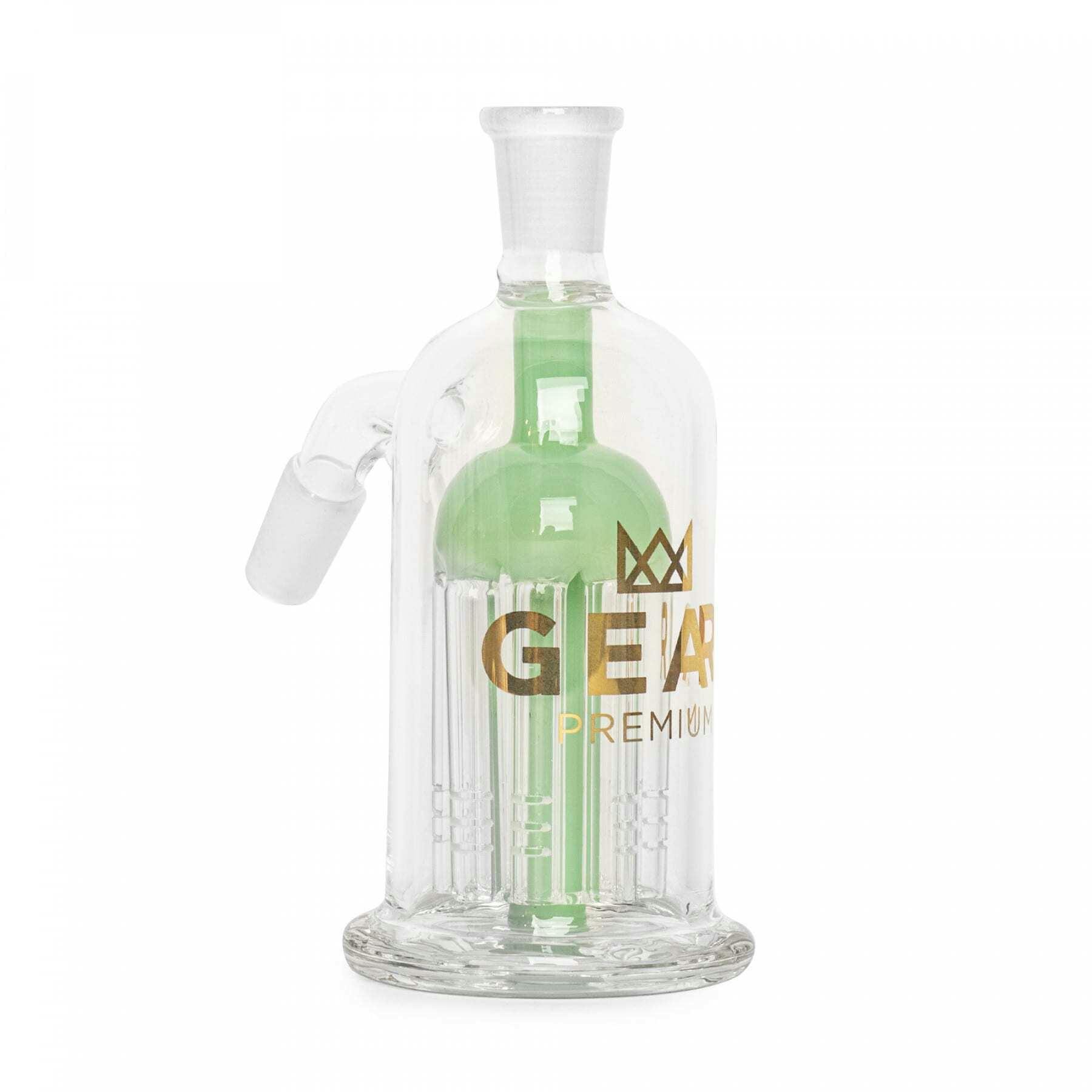 GEAR PREMIUM - 14mm (45 Degree) Ash Catcher w/ 8-Arm Tree Perc (TEAL)