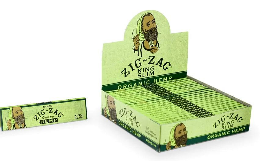 Zig Zag Papers King Size Slim (Organic Hemp)