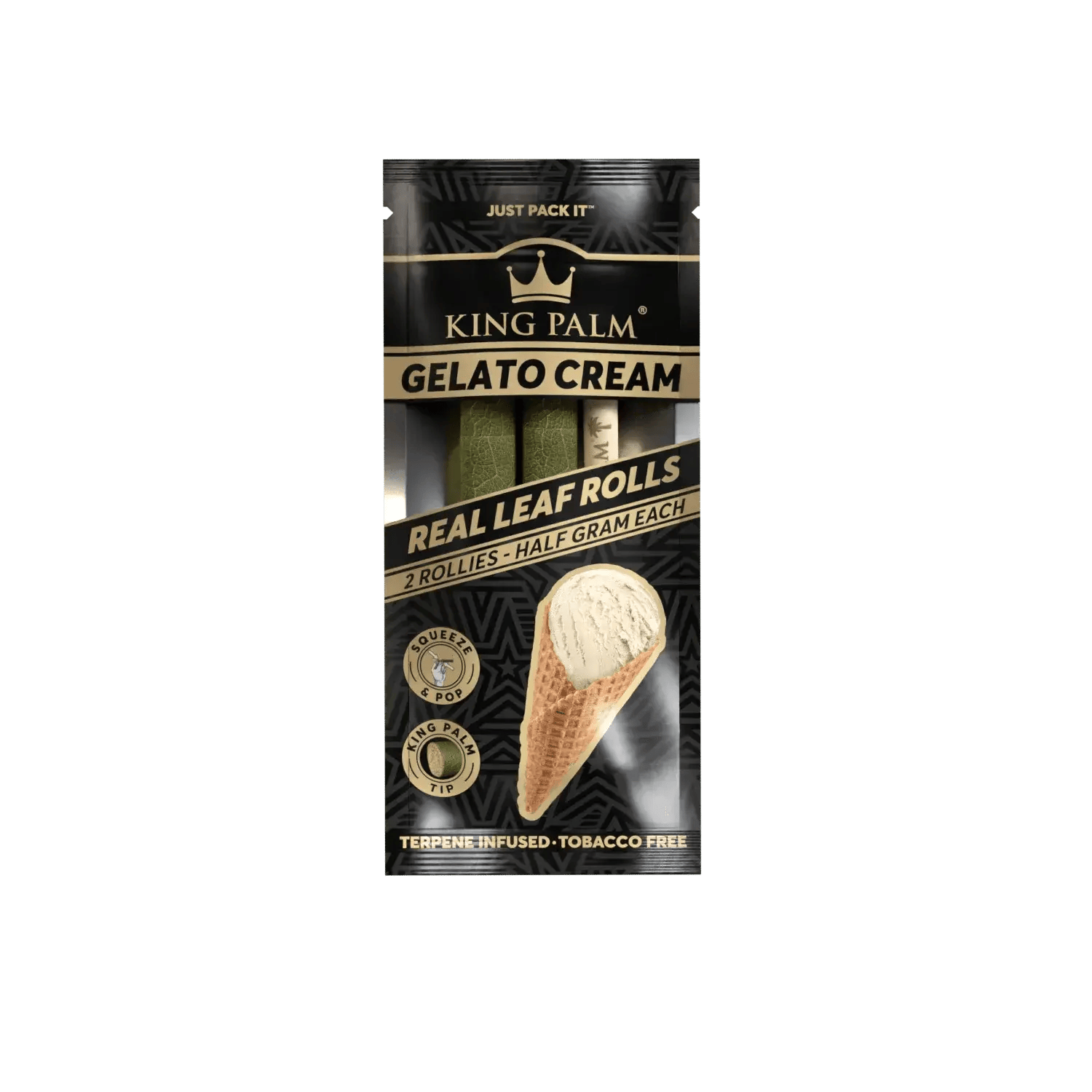 KING PALM - ROLLIE GELATO CREAM (2 PACK)