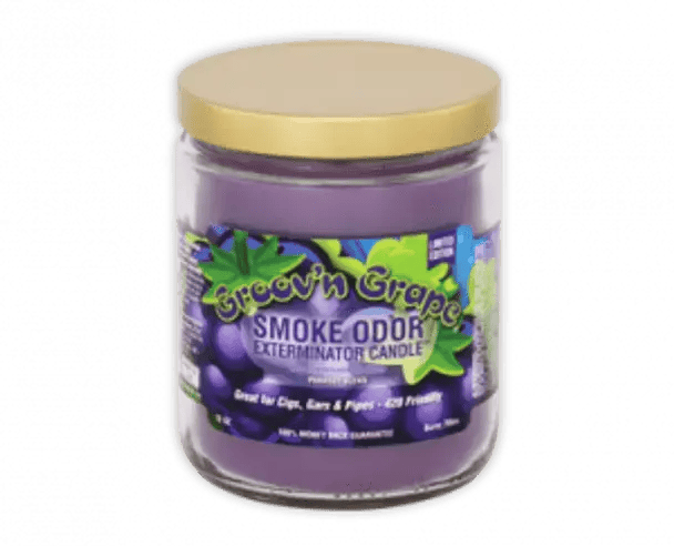 SMOKE ODOR - Groovin Grape Candle (13oz)
