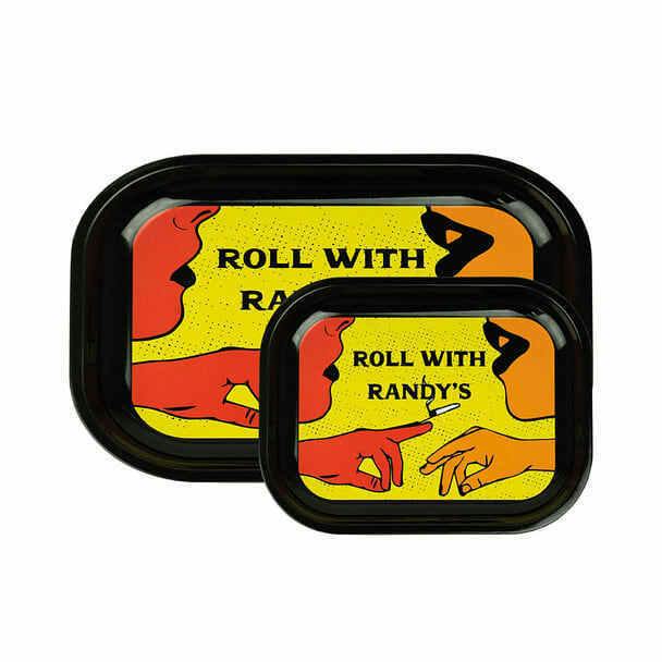 RANDYS - 7" x 5.5" Rolling Tray (PASSING PRINT)