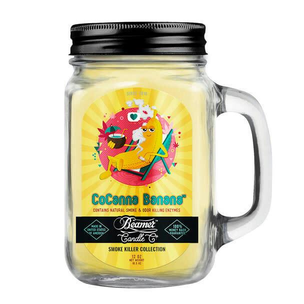 BEAMER CANDLE CO - CoCanna Banana Mason Jar Candle (12oz)