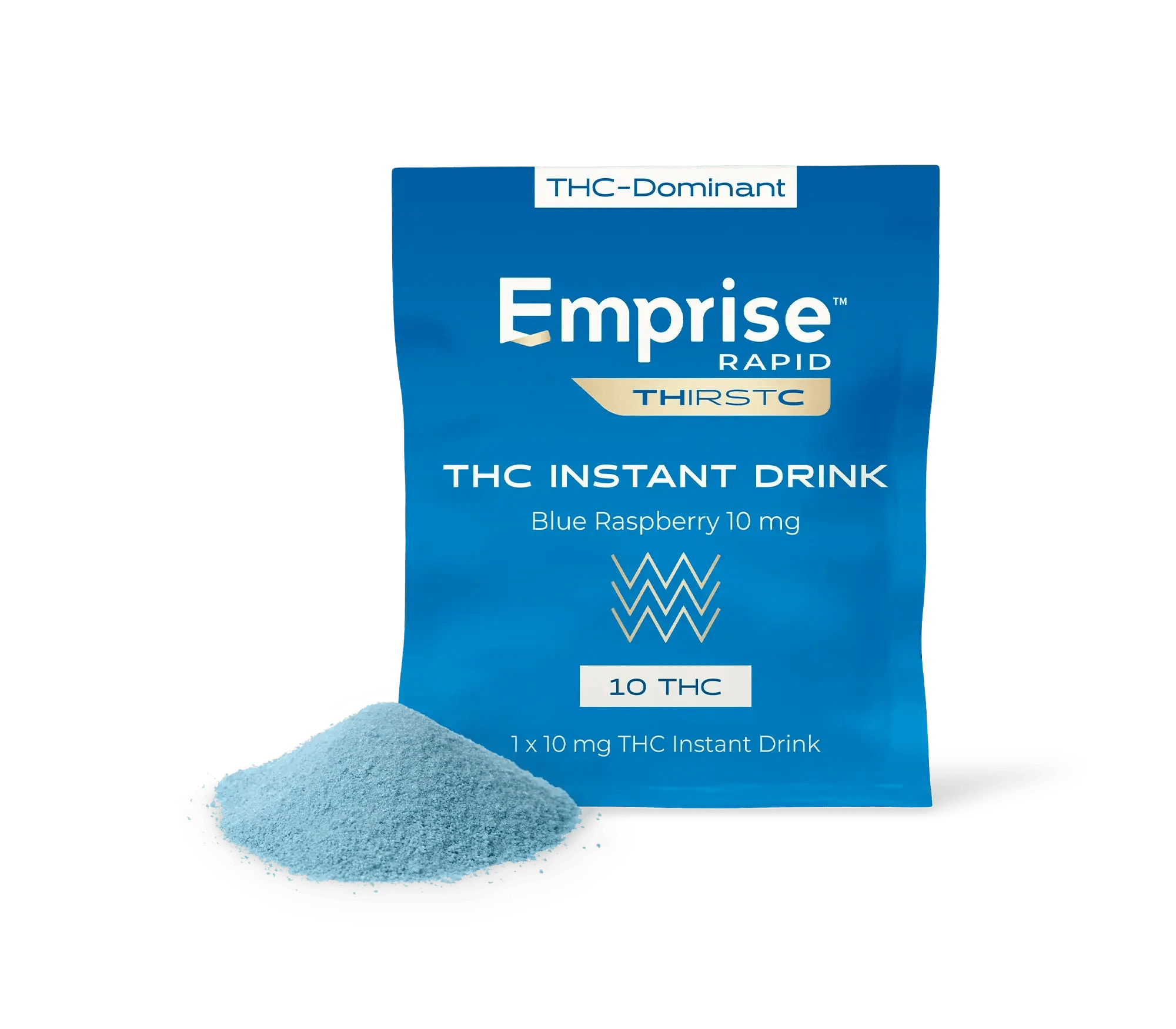 EMPRISE RAPID - Blue Raspberry 10mg THC Instant Drink (1 Pack)