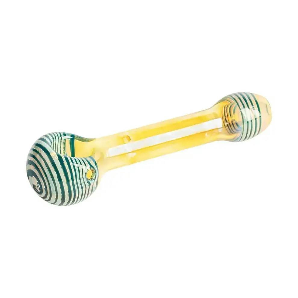 RED EYE GLASS - 3.5" The Money Pipe (TEAL)