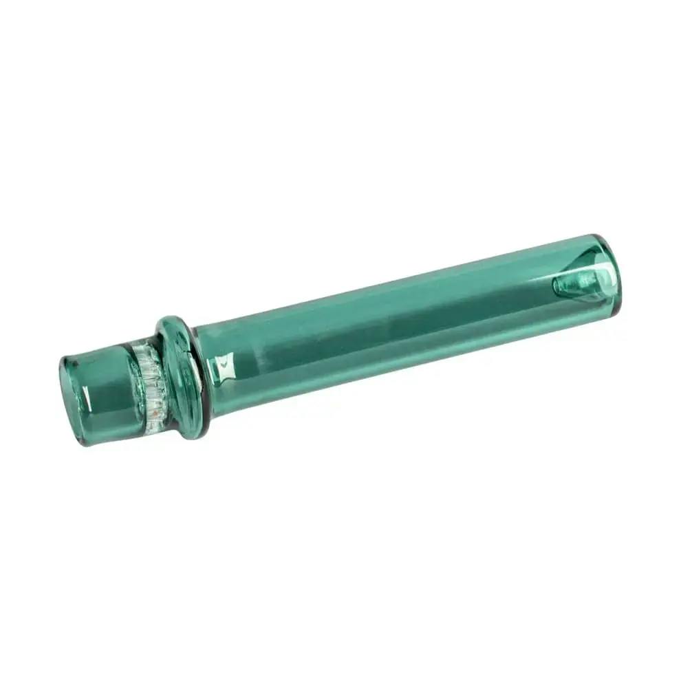 RED EYE GLASS - 4" Honey Oney Pipe W/Built In Honeycomb Screen (TEAL)