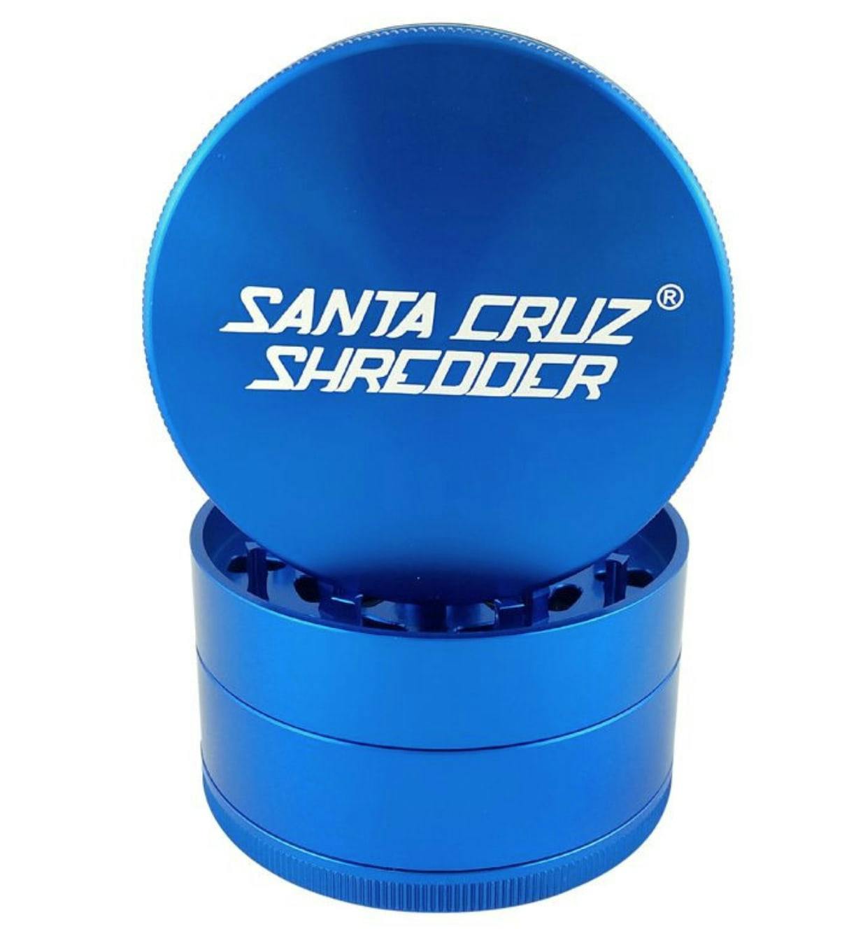 SANTA CRUZ SHREDDER - 1.5" BLUE 4-Piece Grinder
