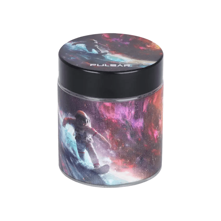 PULSAR - Glass Storage Jar (ASTRO SURFER)