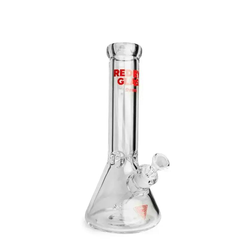RED EYE GLASS - 12" Tall 9mm Thick Beaker Bong