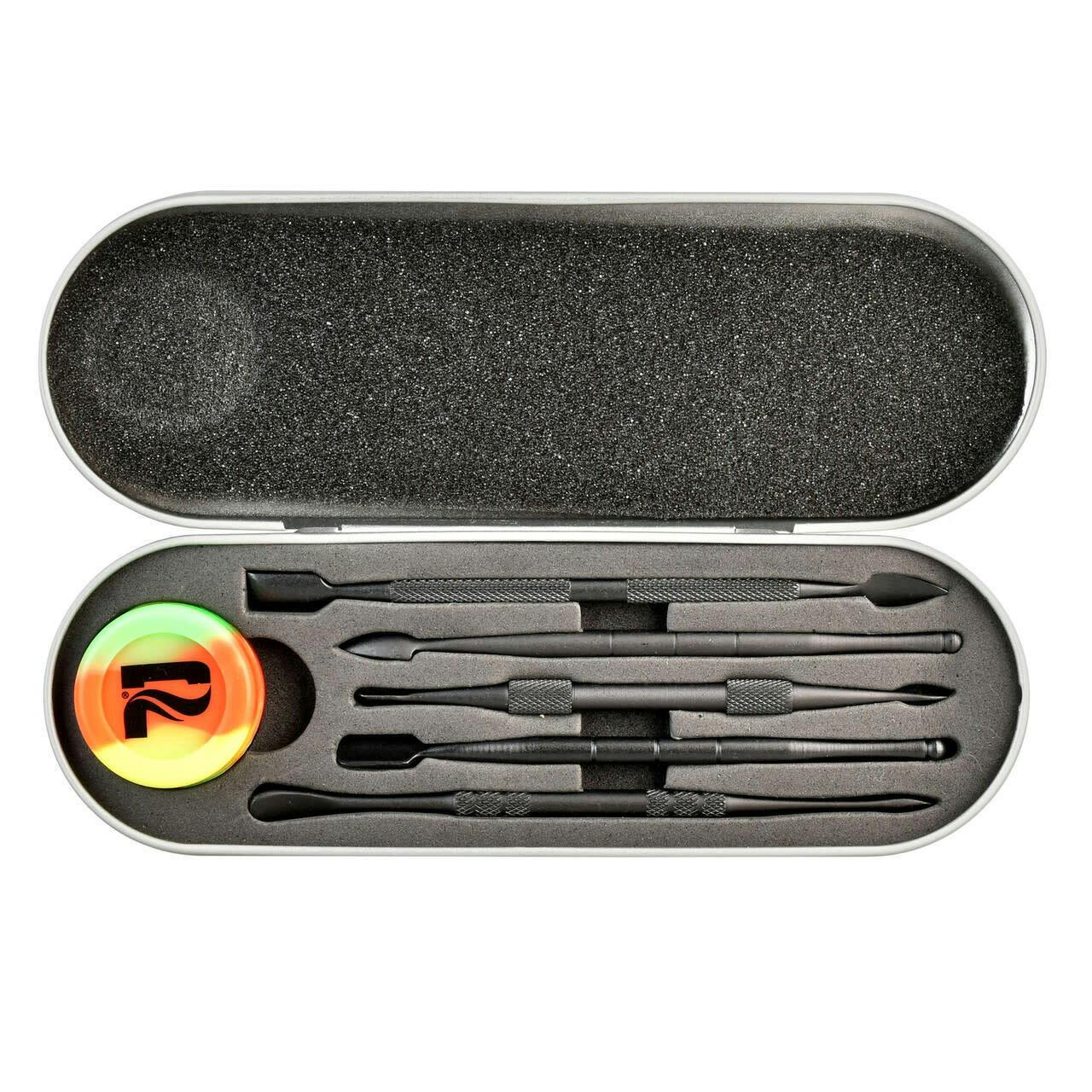 PULSAR - Dab 6 Piece Tool Kit and Case (MATTE BLACK)