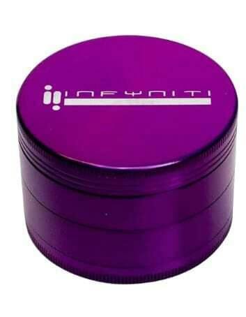 INFYNITI - 2.5" 4PC Zinc Pollinator Grinder (PURPLE)