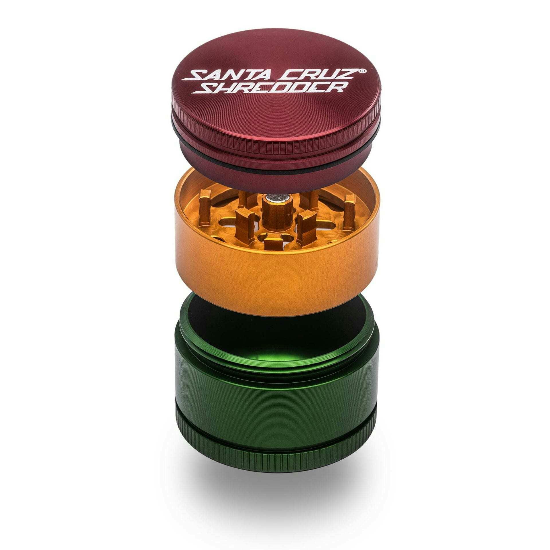 SANTA CRUZ SHREDDER - 1.5" 3PC Shredder Grinder (RASTA)