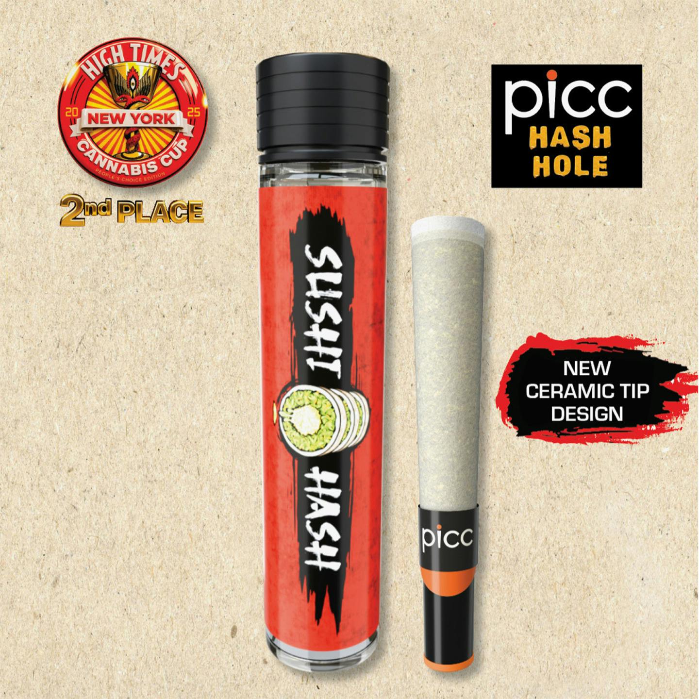 SUSHI HASH - Super Lavender Butter x Insane Pound Cake Rosin - Pre-Roll at Sky High Exotics