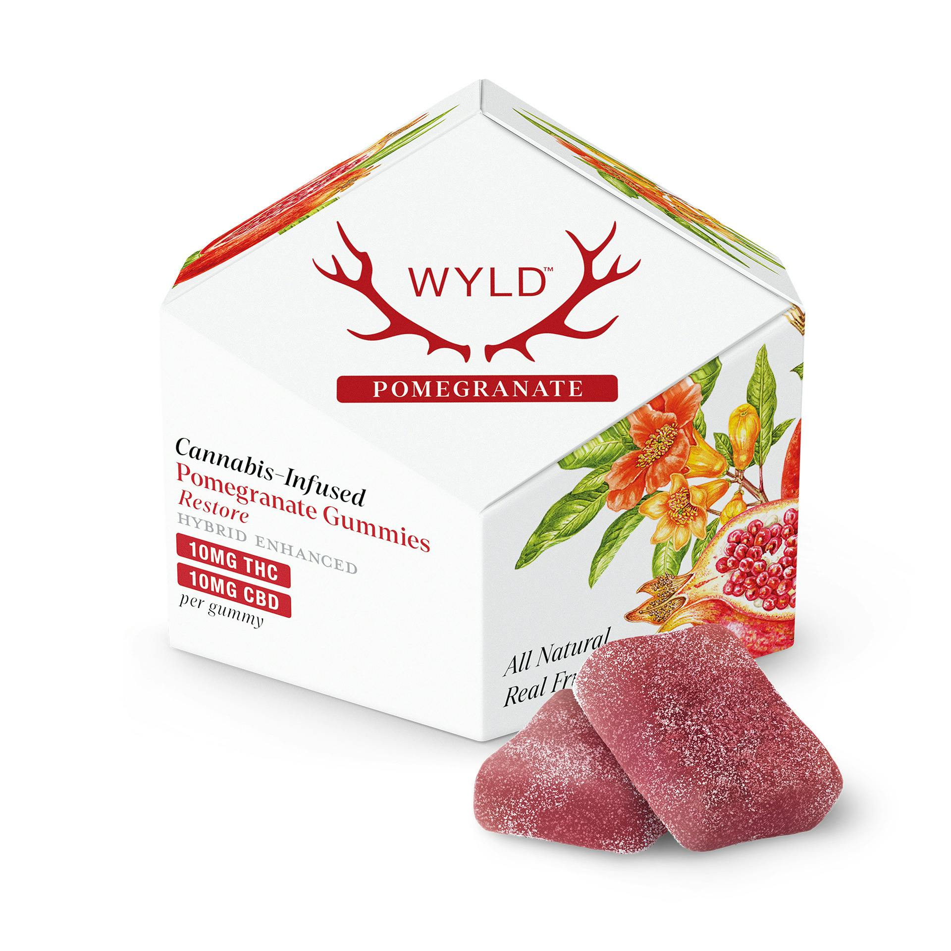 Gummies - 1:1 CBD Pomegranate