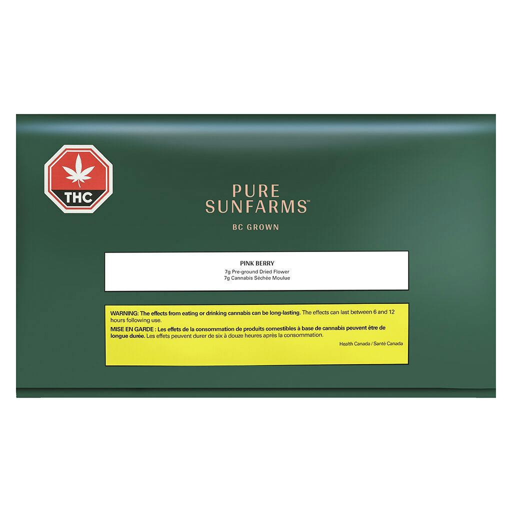 Pure Sunfarms - Pink Berry Milled Flower - 7g