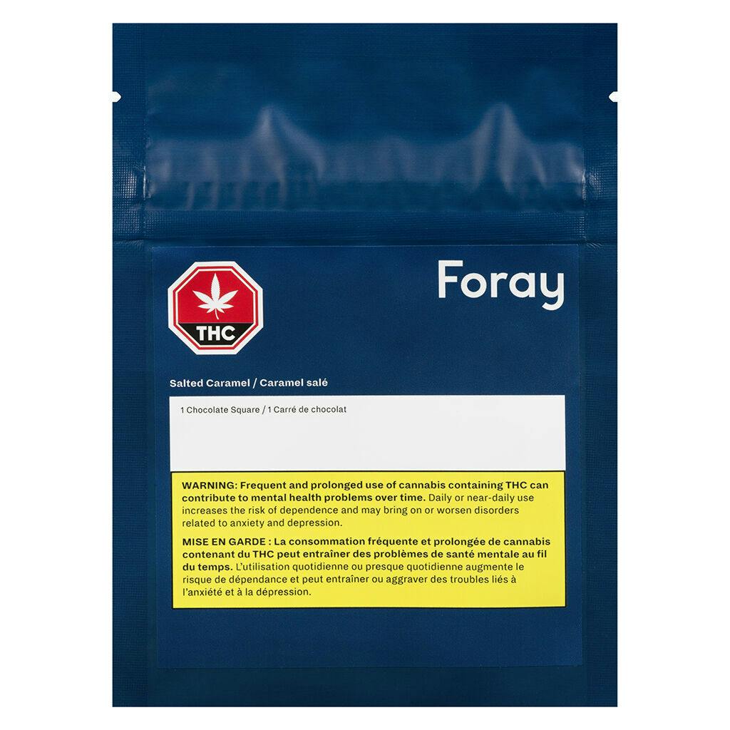 Foray - Salted Caramel Chocolate Square - 1x10g