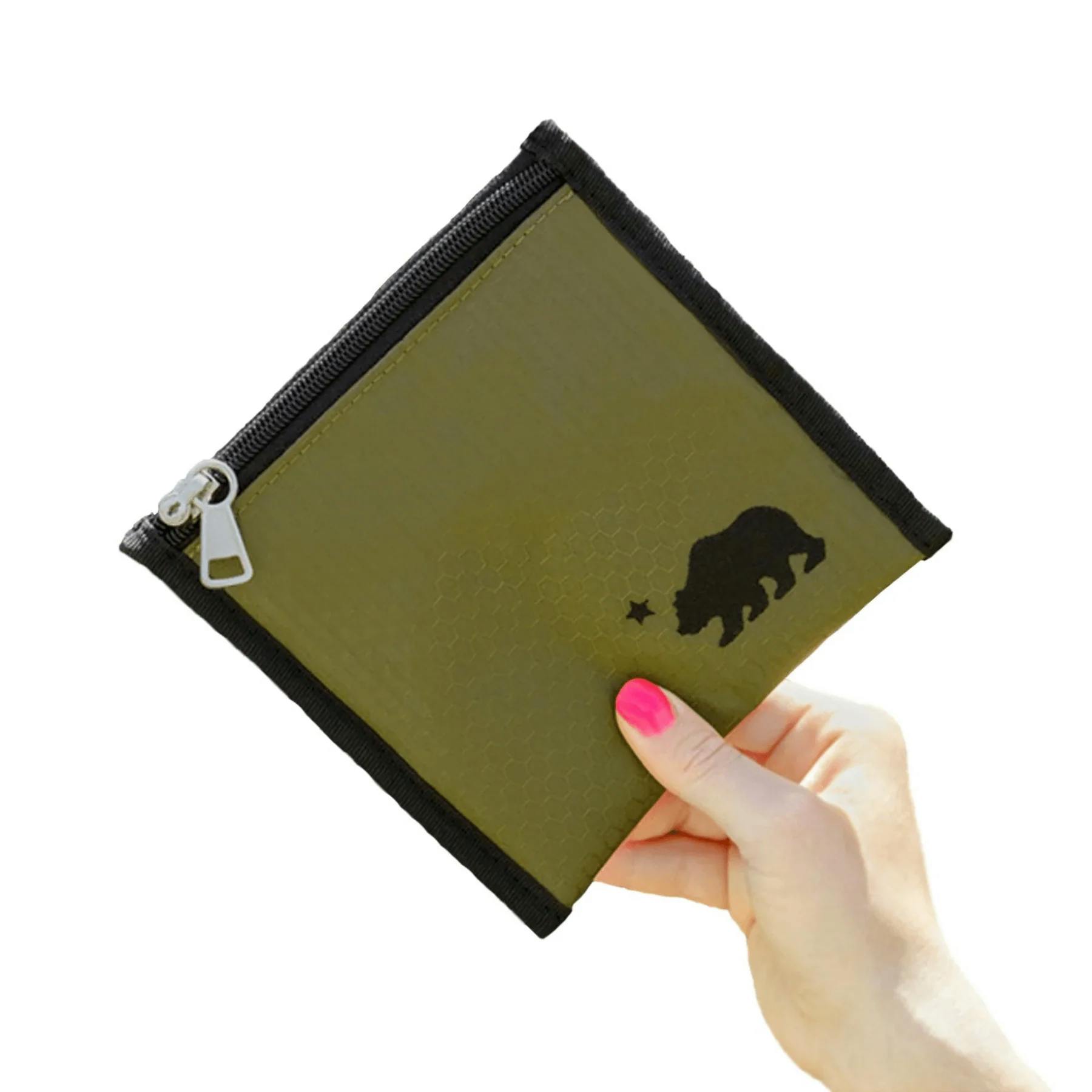Cali Pouch Smell Proof w/ locking key 6x6