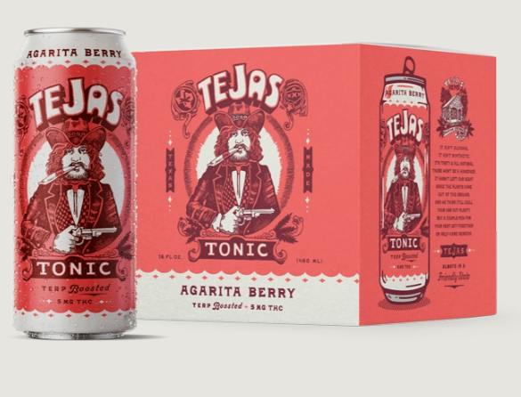 4pk. Agarita Berry | Terp Boosted | 5mg THC