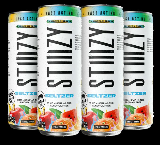 4pk. Caribbean Breeze | 10mg THC | Fast Acting