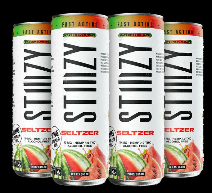 4pk. Watermelon Wave | 10mg THC | Fast Acting