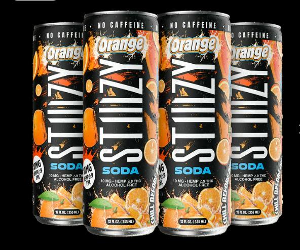 4pk. Orange Soda | 10 mg