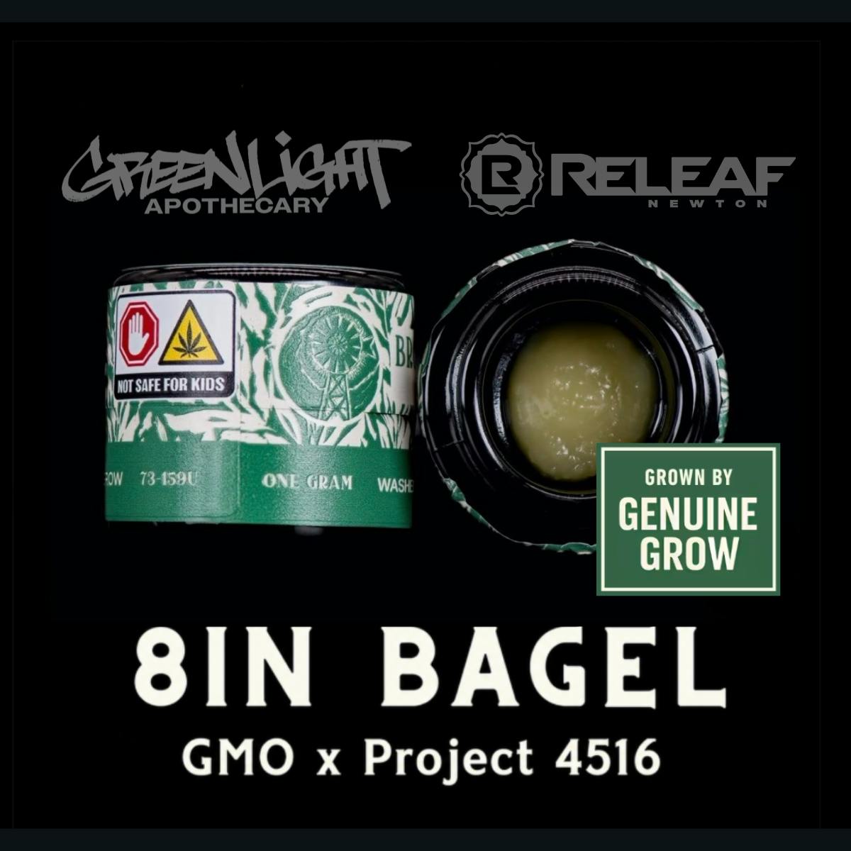 8in Bagel | Small Batch | Live Rosin