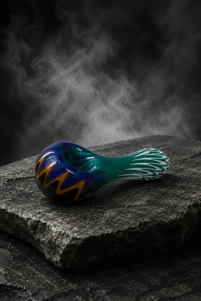 Large Glass Hand Pipe