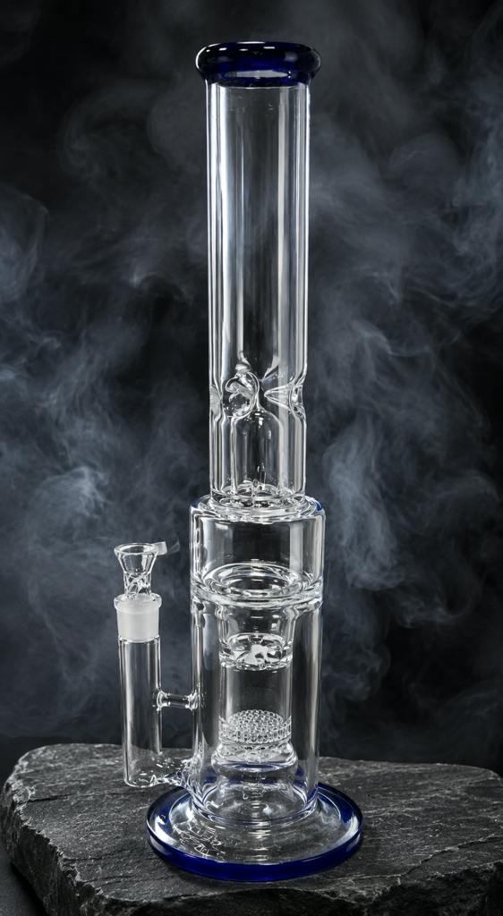 Glass Water Pipe | Large