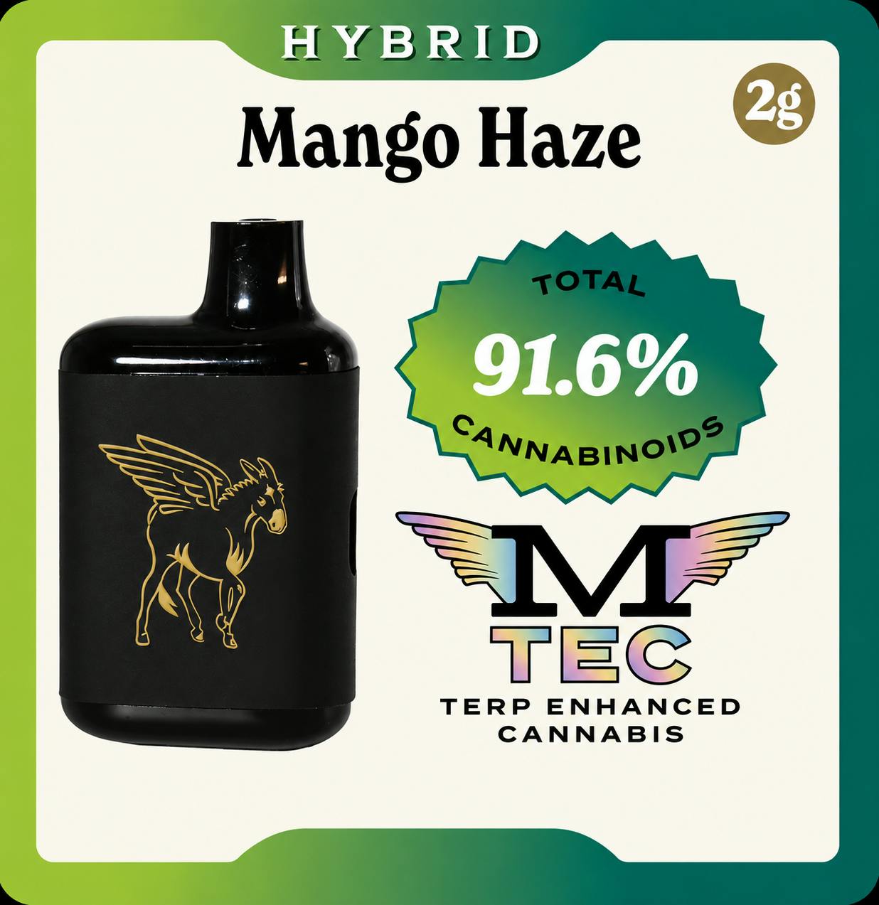 Mango Haze Mtec Dank Tank Dispo