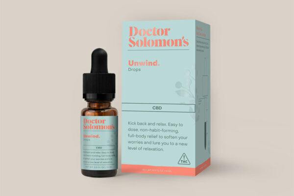 Dr. Soloman's | Unwind 20:1 CBD:THC | 25mg Tincture at ROAM Dispensary