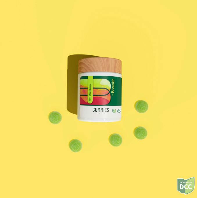 The Botanist | Kiwi Strawberry 1:1 THC:CBN 10pk | 100mg Gummies