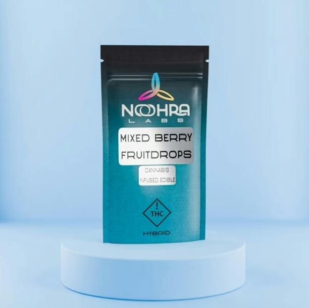 Noohra Labs | Mixed Berry Fruit Drops 5pk | 100mg Gummies
