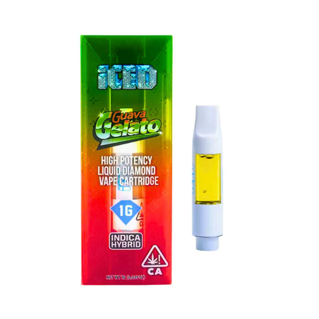 GUAVA GELATO ICED LIQUID DIAMOND CARTRIDGE