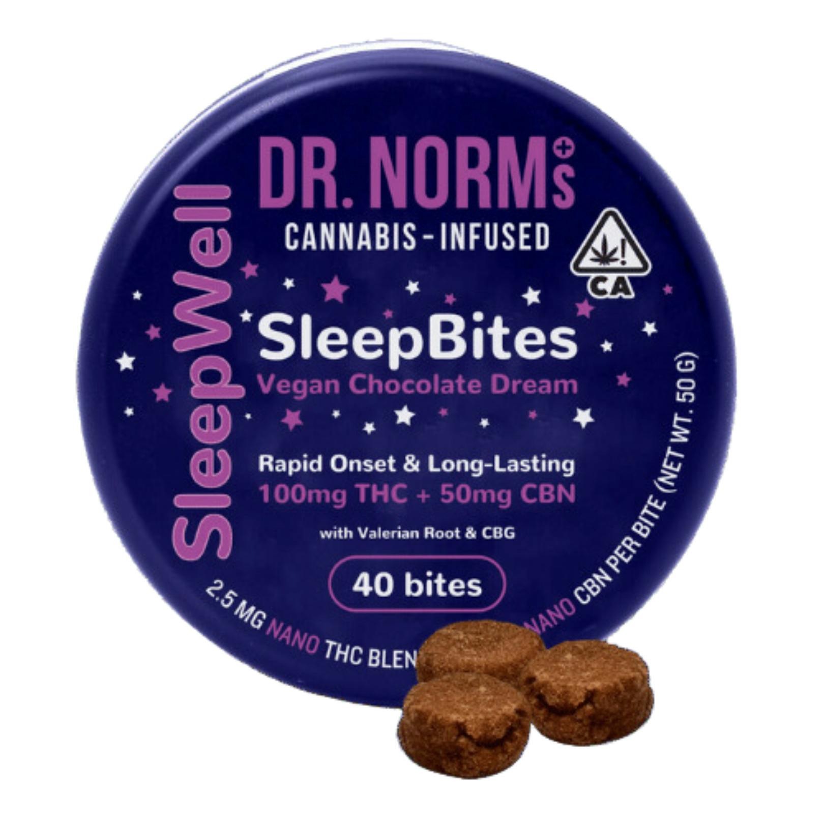 SLEEPWELL VEGAN — Dream Brownie Sleepbites