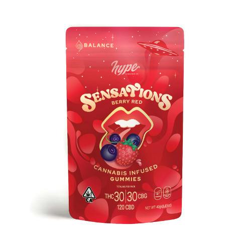 BERRY RED GUMMIES (3:3:12 THC/CBG/CBD) (BALANCE)