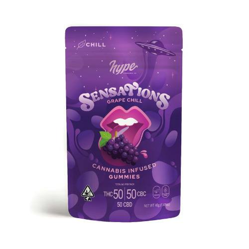 GRAPE CHILL GUMMIES (5:5:5 THC/CBC/CBD) (CHILL)