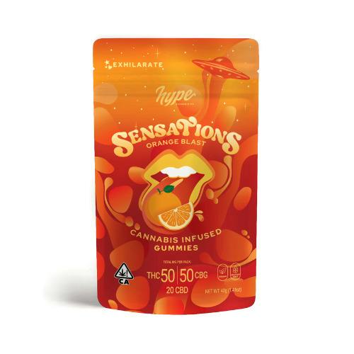 ORANGE BLAST GUMMIES (5:5:2 THC/CBG/CBD) (TANQUIL)