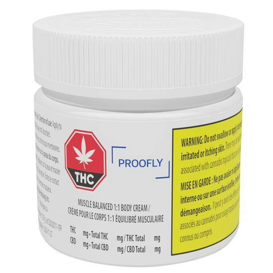 Proofly Muscle Balanced 1:1 Body Cream 100g