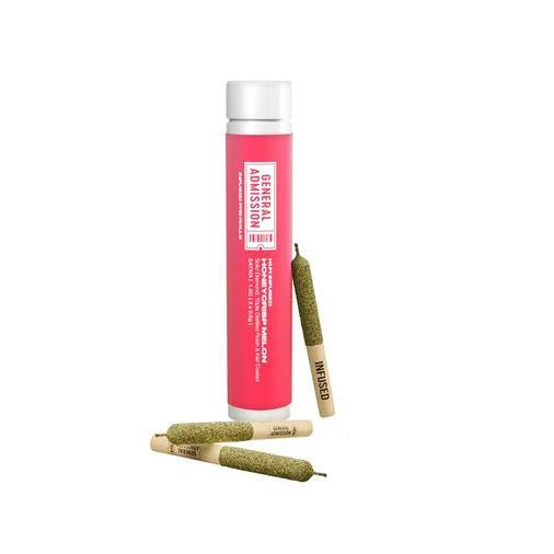 General Admission Honeycrisp Melon Hi-Fi Infused Pre Rolls 3 x 0.5g