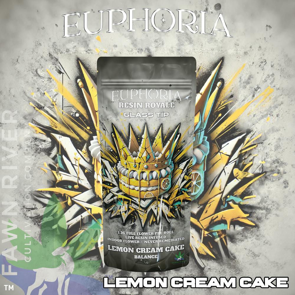 EUPHORIA RESIN ROYALE - LEMON CREAM CAKE