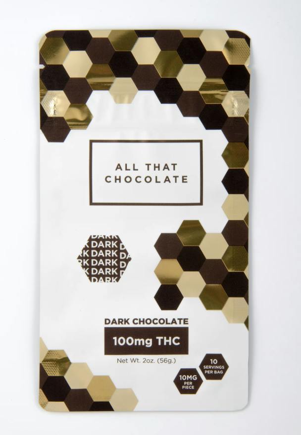 All That Chocolate | Dark Chocolate Bar | 100mg | 1 Bar